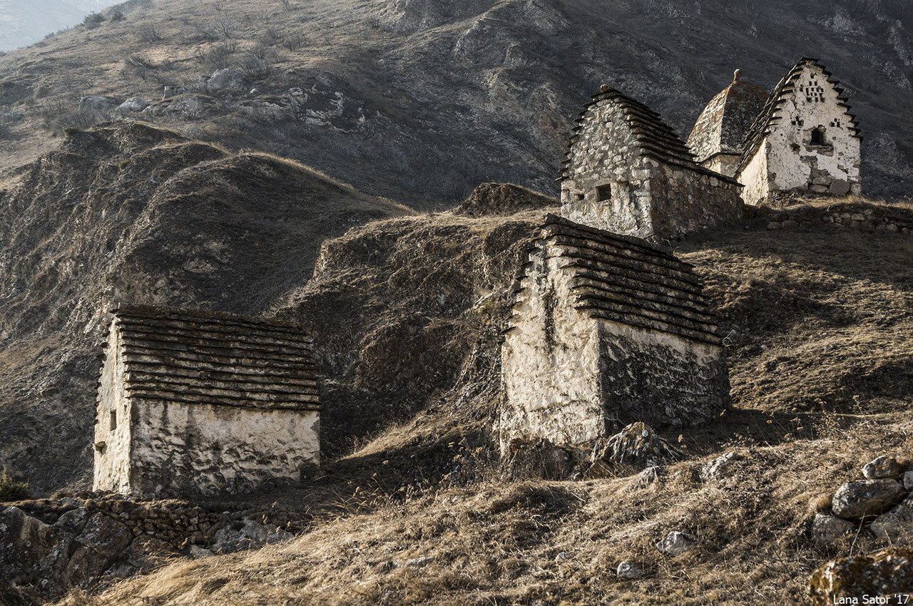 Северная Осетия руины