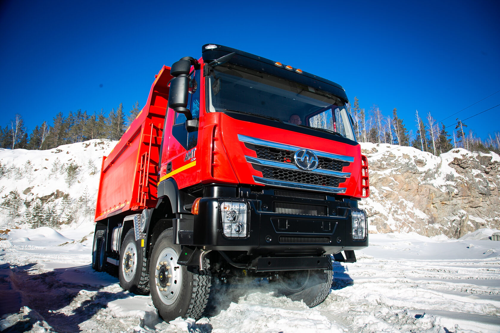 Якутия. Самосвал 8х8 АМТ 752900