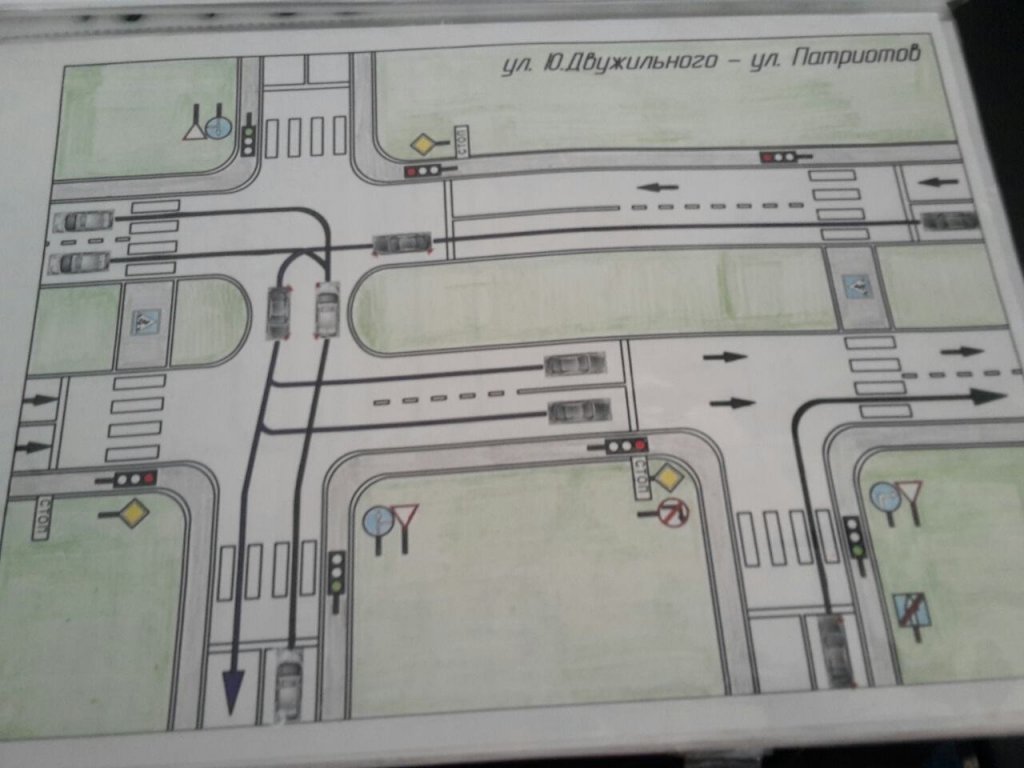 Город кемерово район южный схема проезда перекрестков