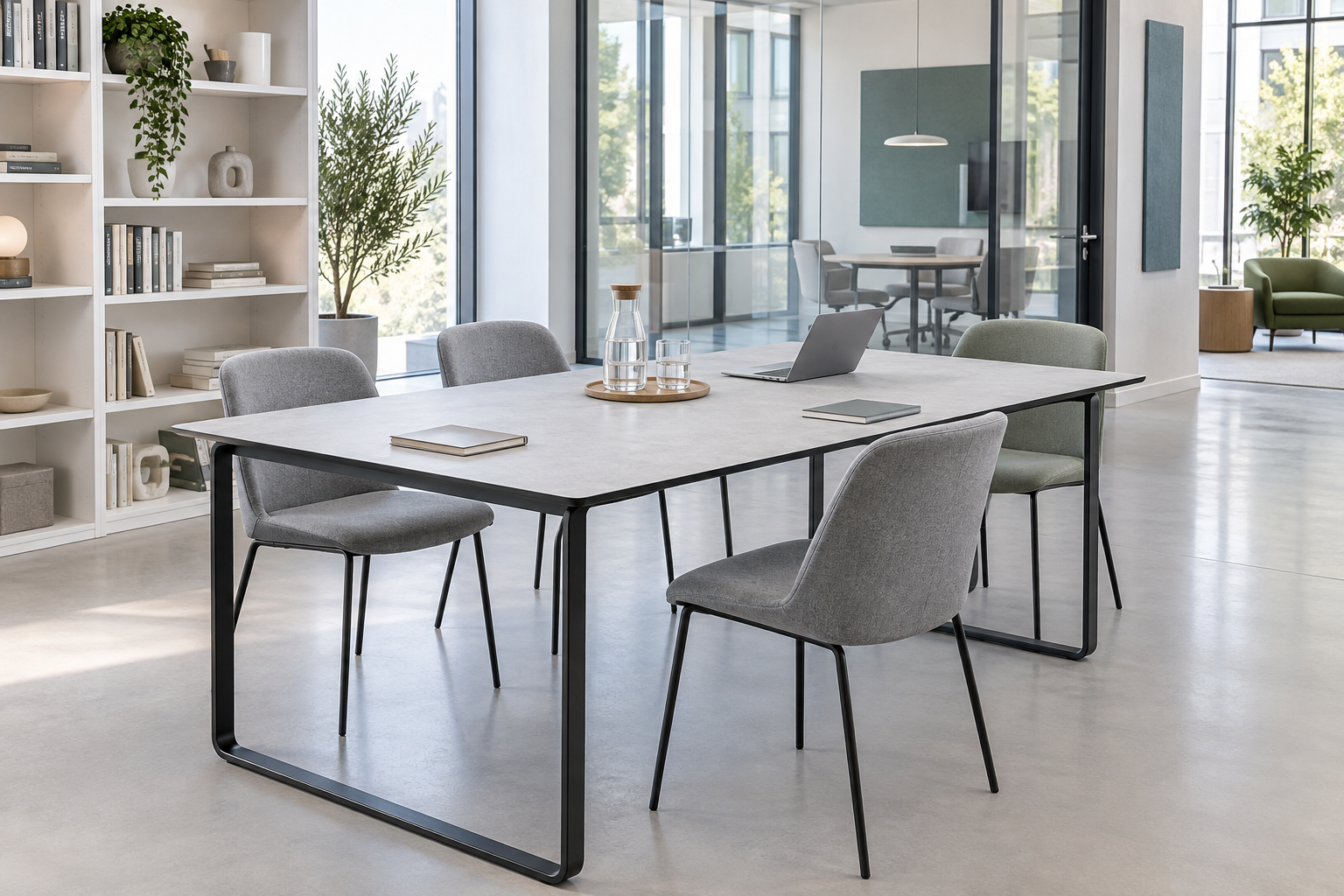Стол LoFTable в офисе или общественной зоне