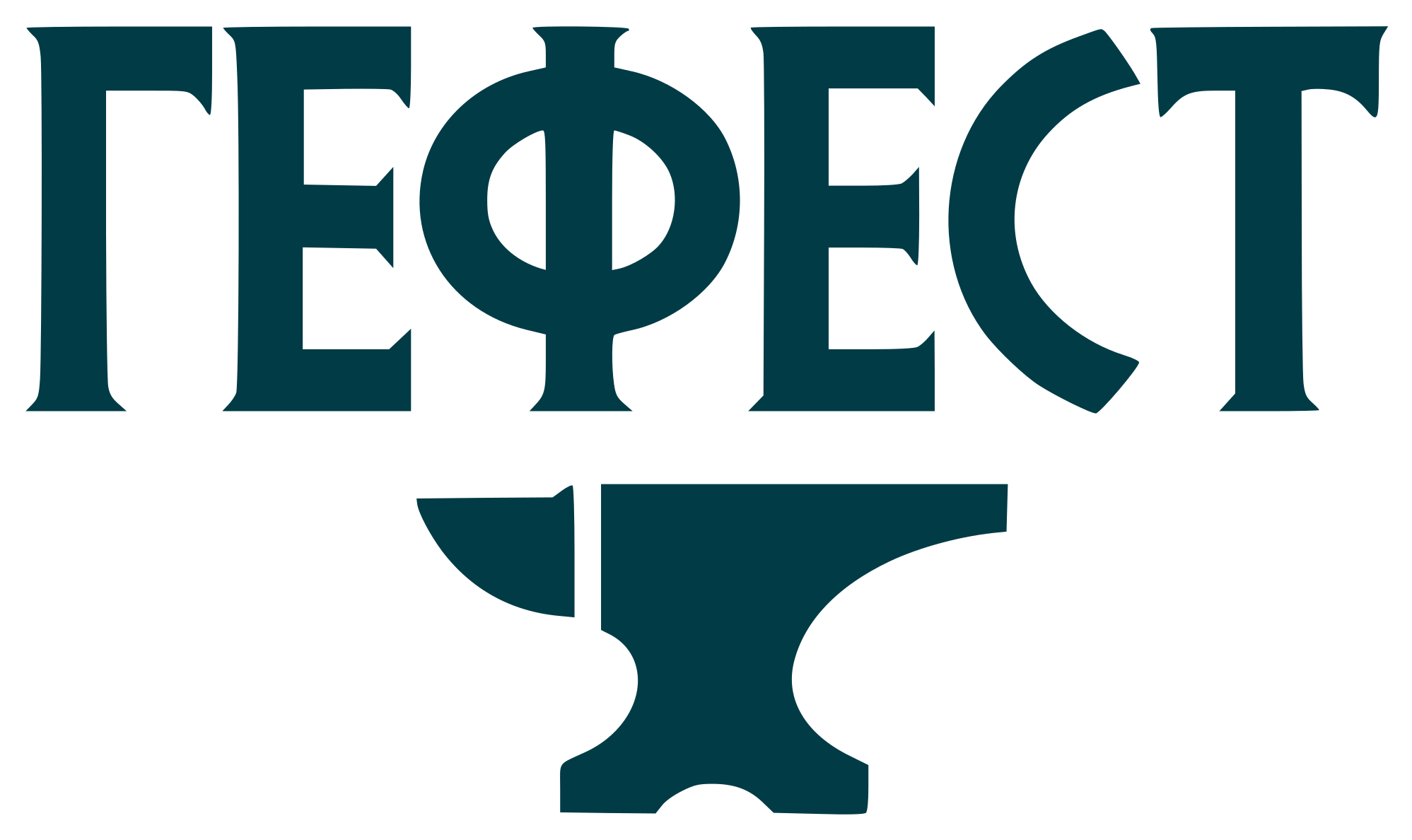 Логотип Гефест