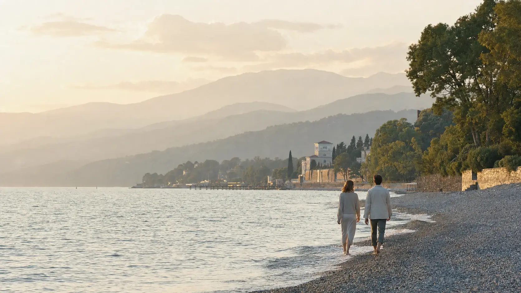 Бархатный сезон в России — отдых на Черноморском побережье рядом с Сочи