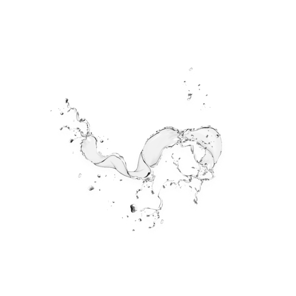 капля воды в полете