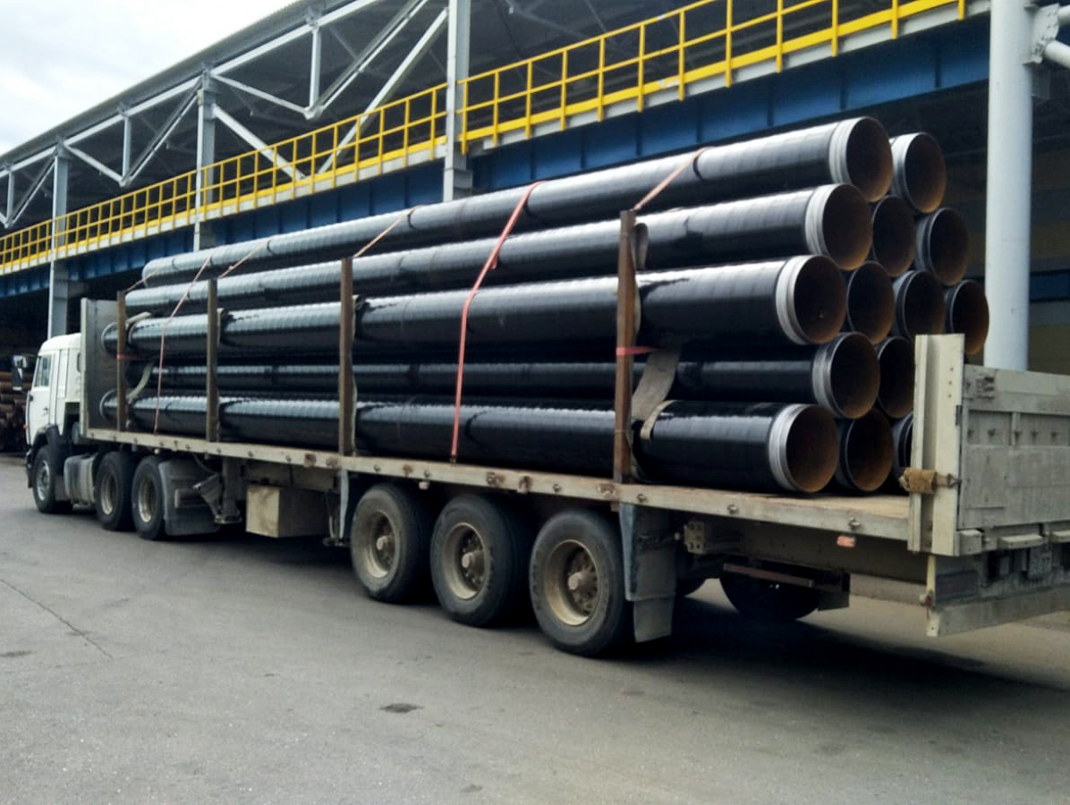 Поставка труб ду 530х8мм в ВУС 300 тонн в Атыраускую область Казахстана.