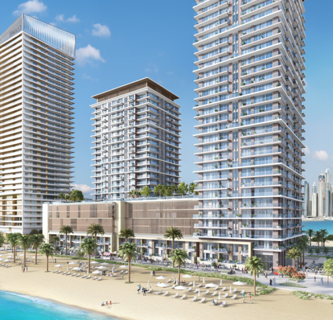 Beach Vista by Emaar Beachfront: buy luxury apartments in Dubai