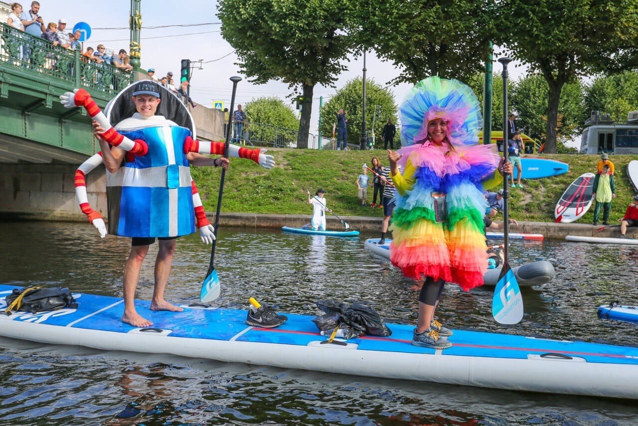 Прокат SUP (сап) досок на фестиваль Фонтанка сап