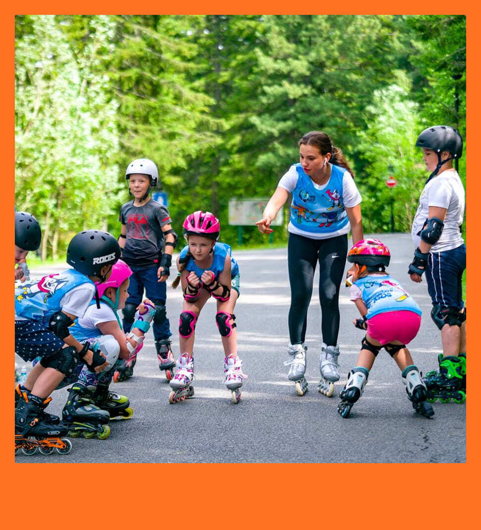 Групповая пробежка в лесу