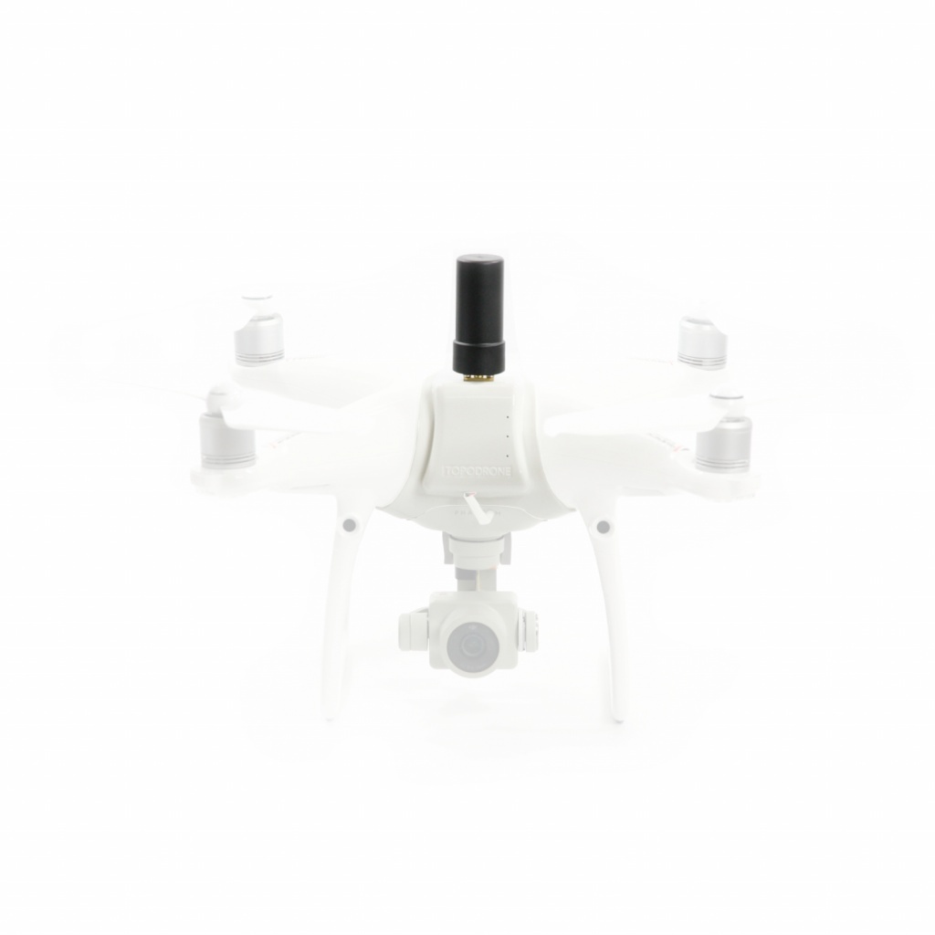 Topodrone геодезический апгрейд PPK/RTK для дронов DJI Phantom 4 Advanced /  Pro / Pro v2.0 | купить в интернет-магазине квадрокоптеров | Санкт-Петербург