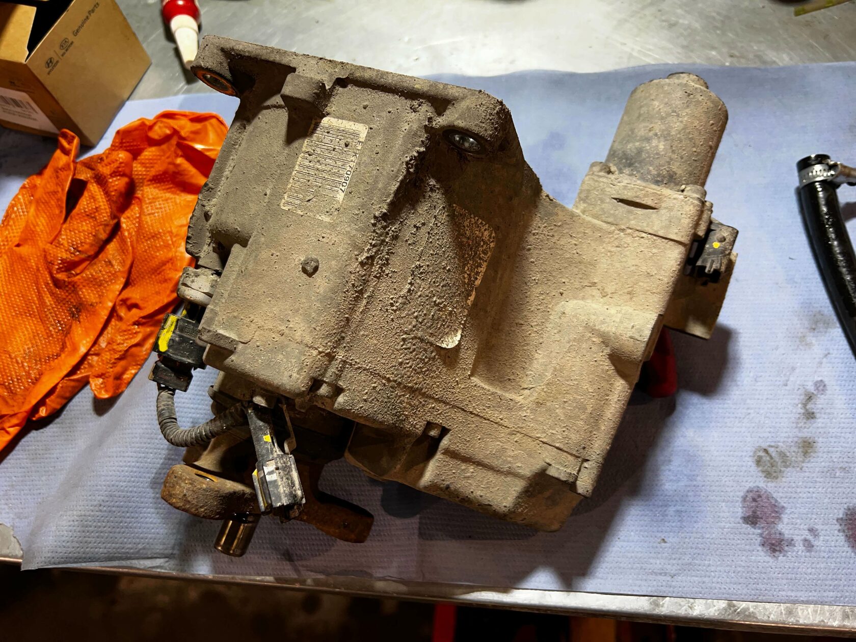 Разборка муфты Hyundai Tucson