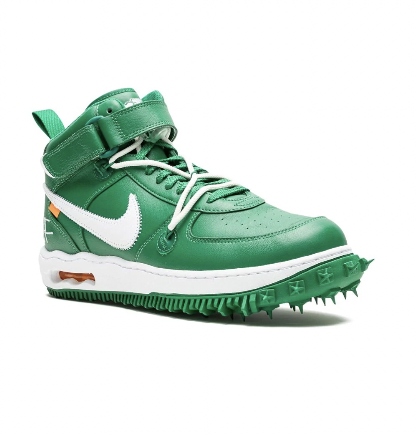 Кроссовки Nike x Off-White Air Force 1 Mid &quot;Pine Green&quot; оригинал купить