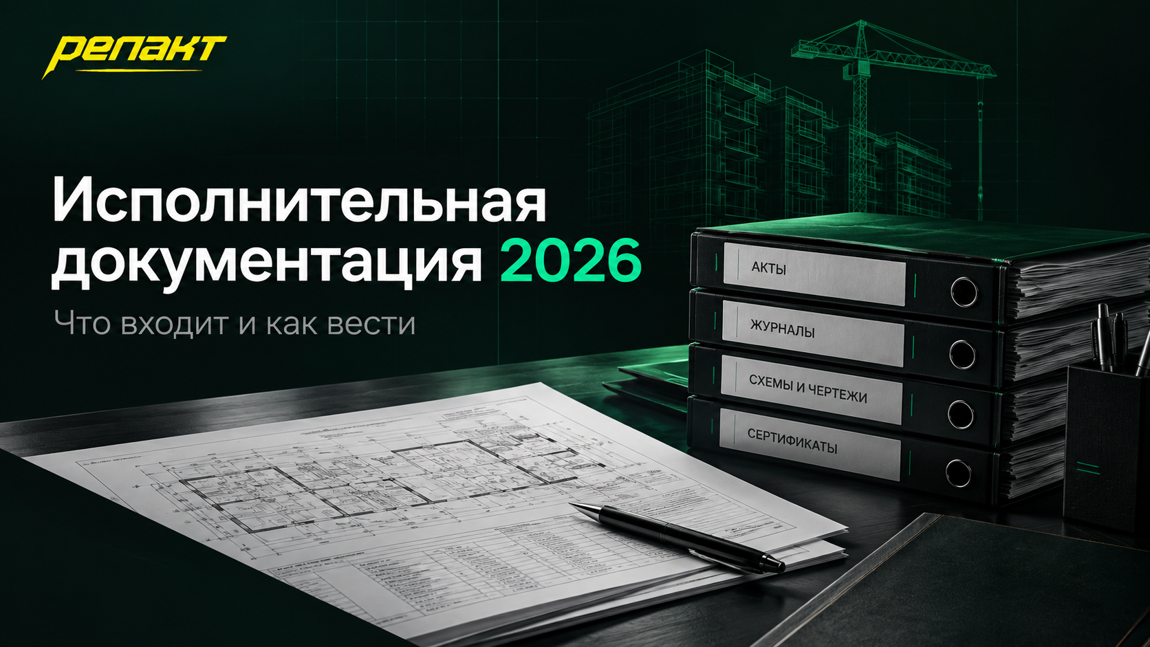 Исполнительная документация в строительстве в 2026 году