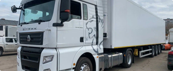 Фура SITRAK с прицепом — междугородние грузоперевозки по Хабаровску и всей территории Дальнего Востока