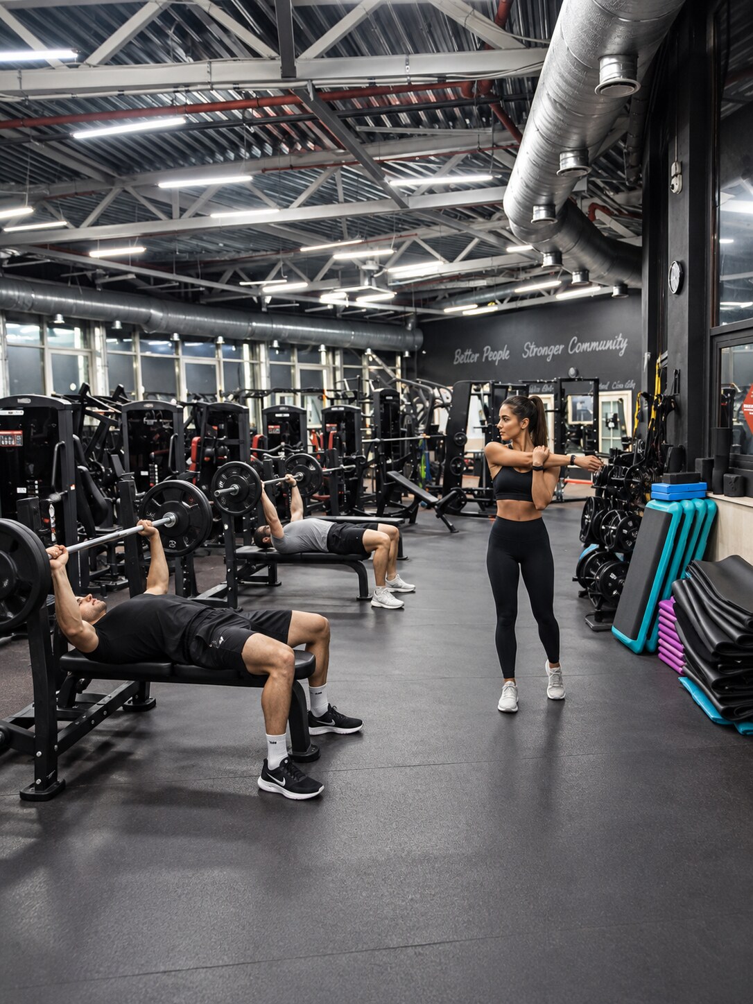 Тренажёрный зал Trend Fitness