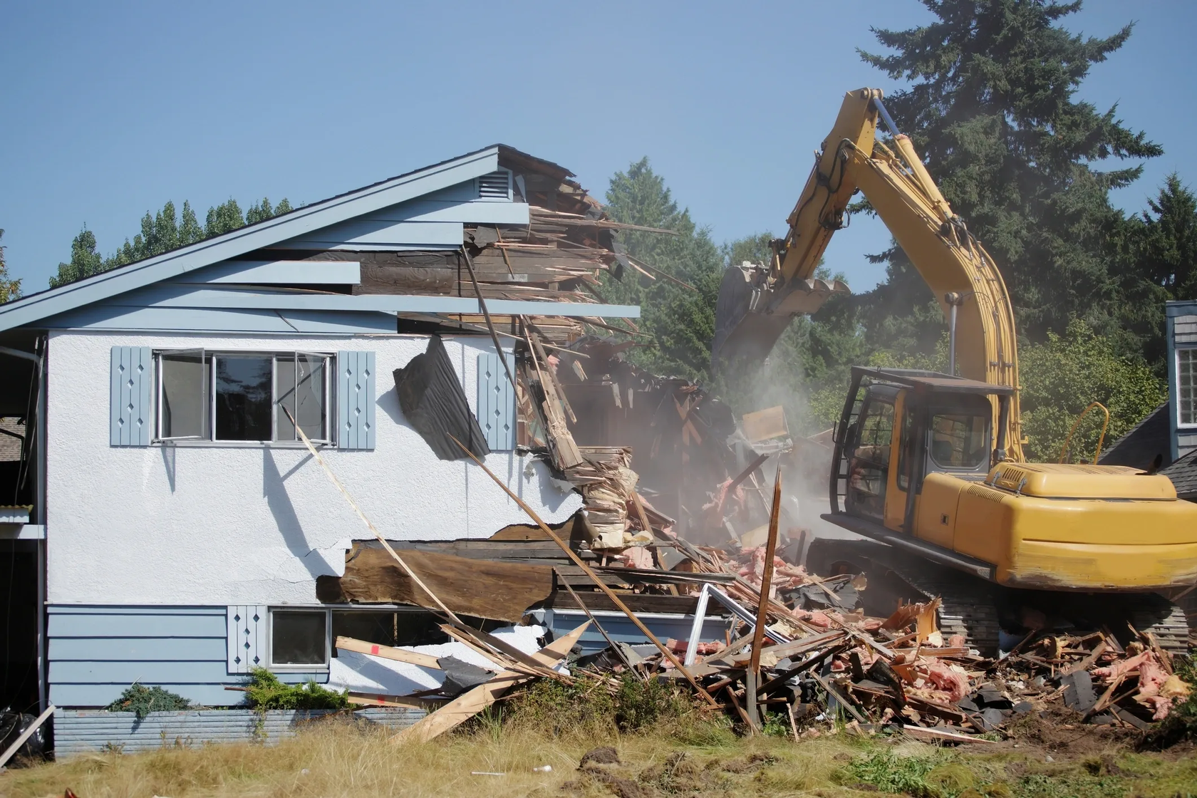 Want to remove junk, demolish a building