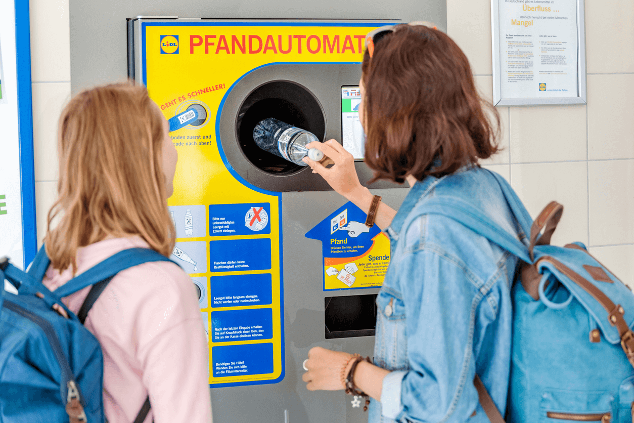 Пфанд (Pfand)и автомат для сбора пфандов (Pfandautomat) в Германии