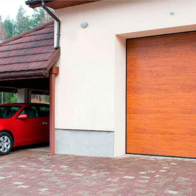 Гаражные ворота Alutech Trend