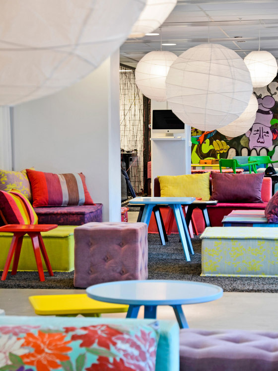 Интерьер офиса Spotify