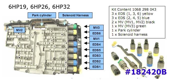 6hp19 схема гидроблока