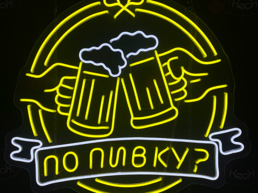 Неоновая вывеска Бар 2