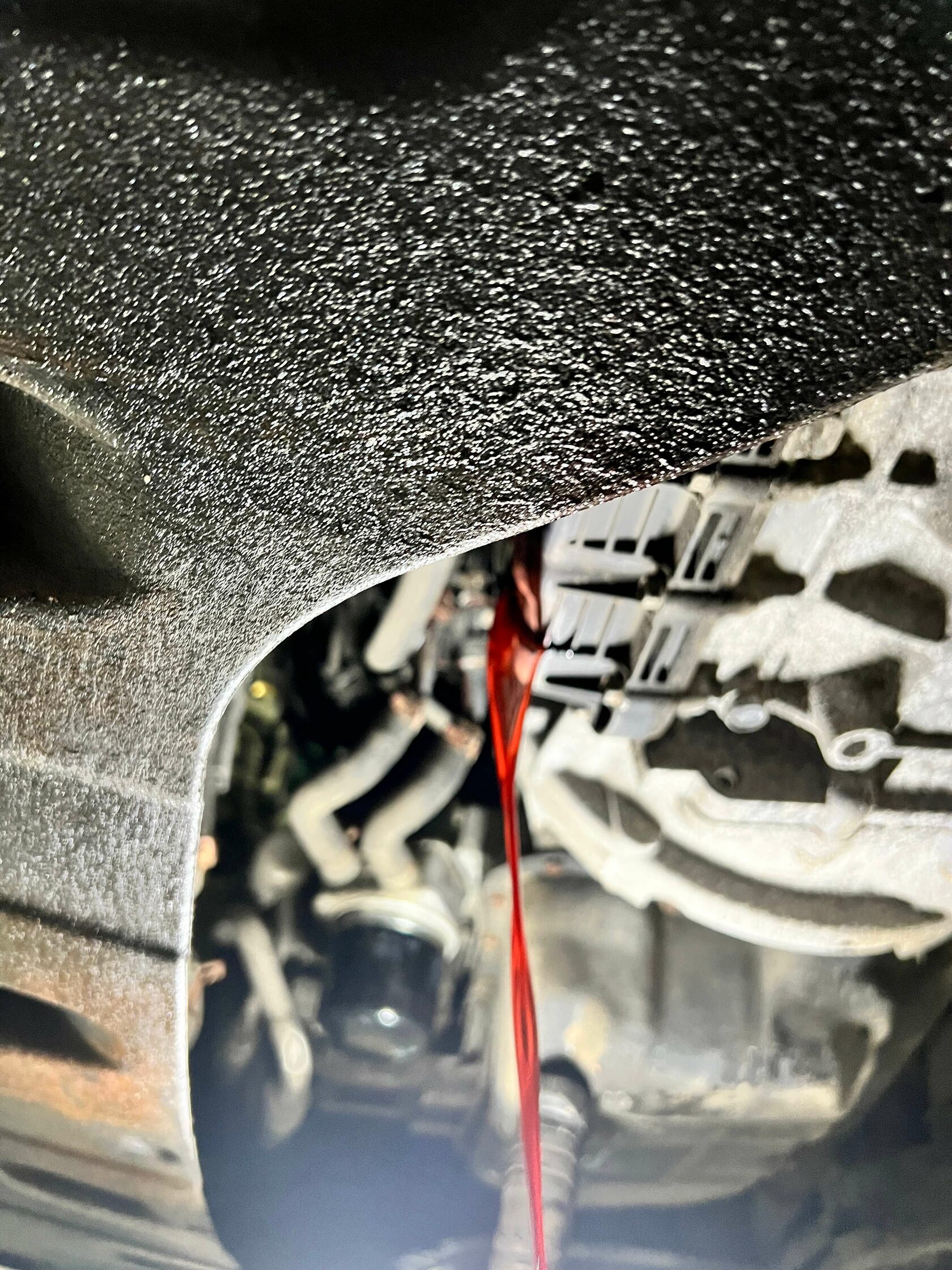 Выставление уровня масла Kia Optima