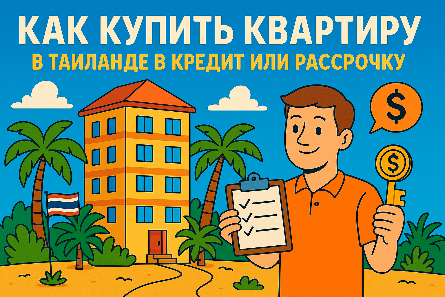 Вопрос, который волнует тысячи инвесторов и будущих резидентов: реально ли купить квартиру в Таиланде в кредит или рассрочку? Ответ — да, но с важными нюансами. В этой статье разберёмся, какие существуют легальные и безопасные способы для иностранцев прио