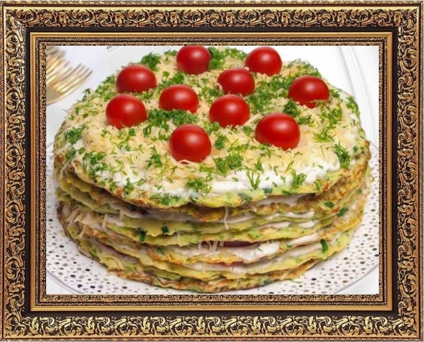 кабачковый торт