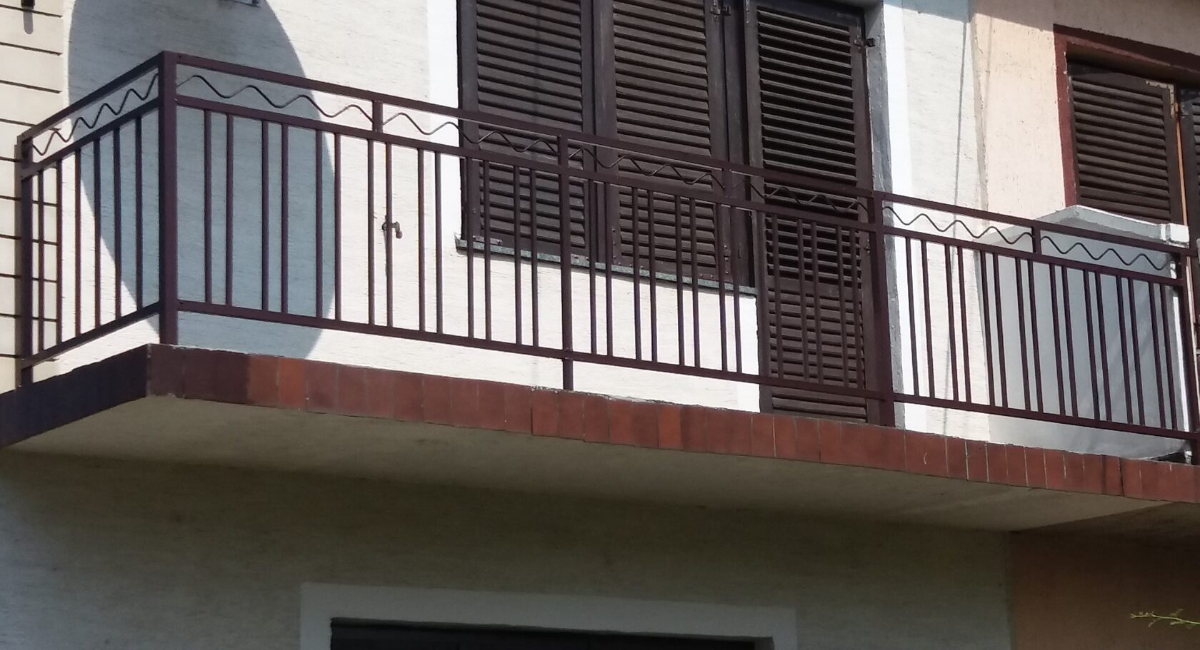 ограждение балкона из металла фото