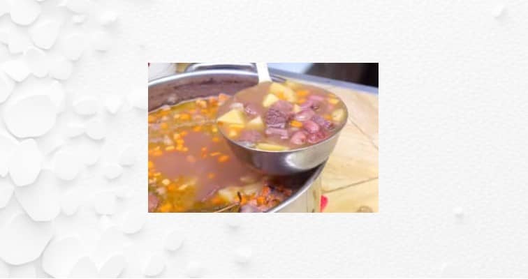 Приготовление фасолевого супа с говядиной и картофелем: шаг 9