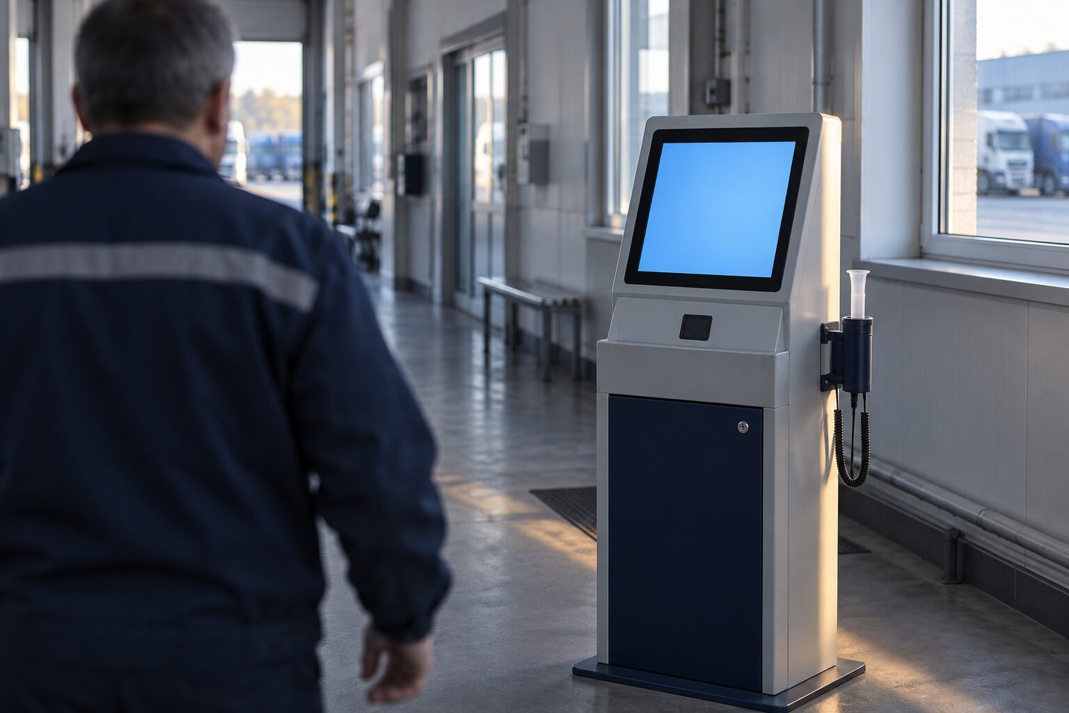 Терминал дистанционного предрейсового осмотра водителей