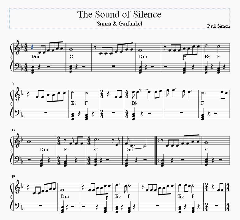 The Sound of Silence