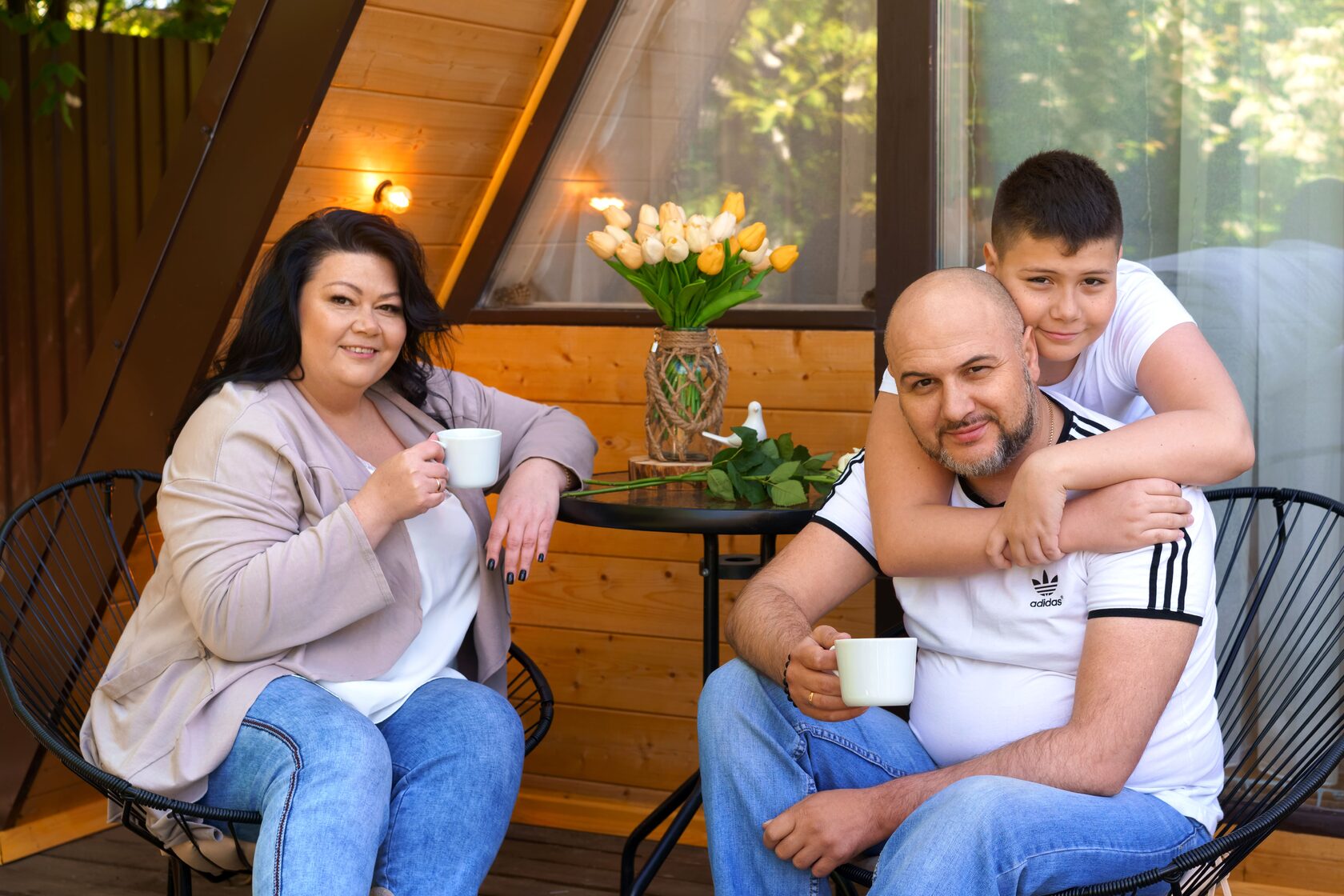 Семейный отдых на глэмпинг-даче Афрейм Хеппи