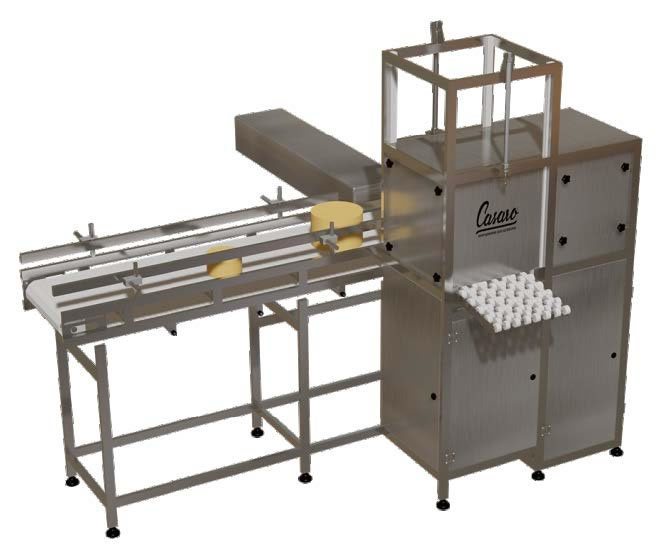 Автомат Casaro для нанесения латекса на сыр