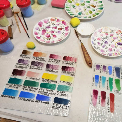 витражи мастер класс для начинающих