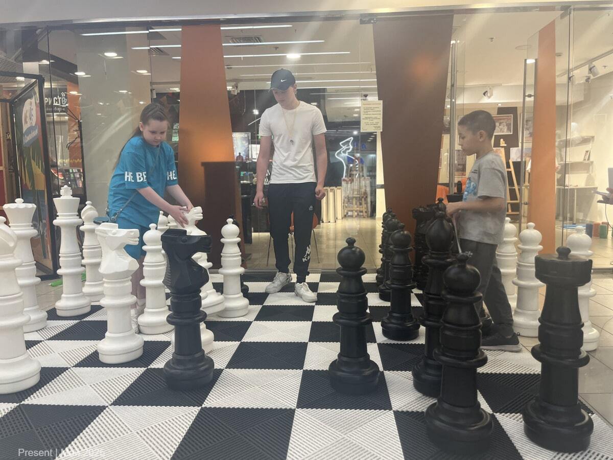 Большие шахматы на прокат для мероприятия в ТЦ