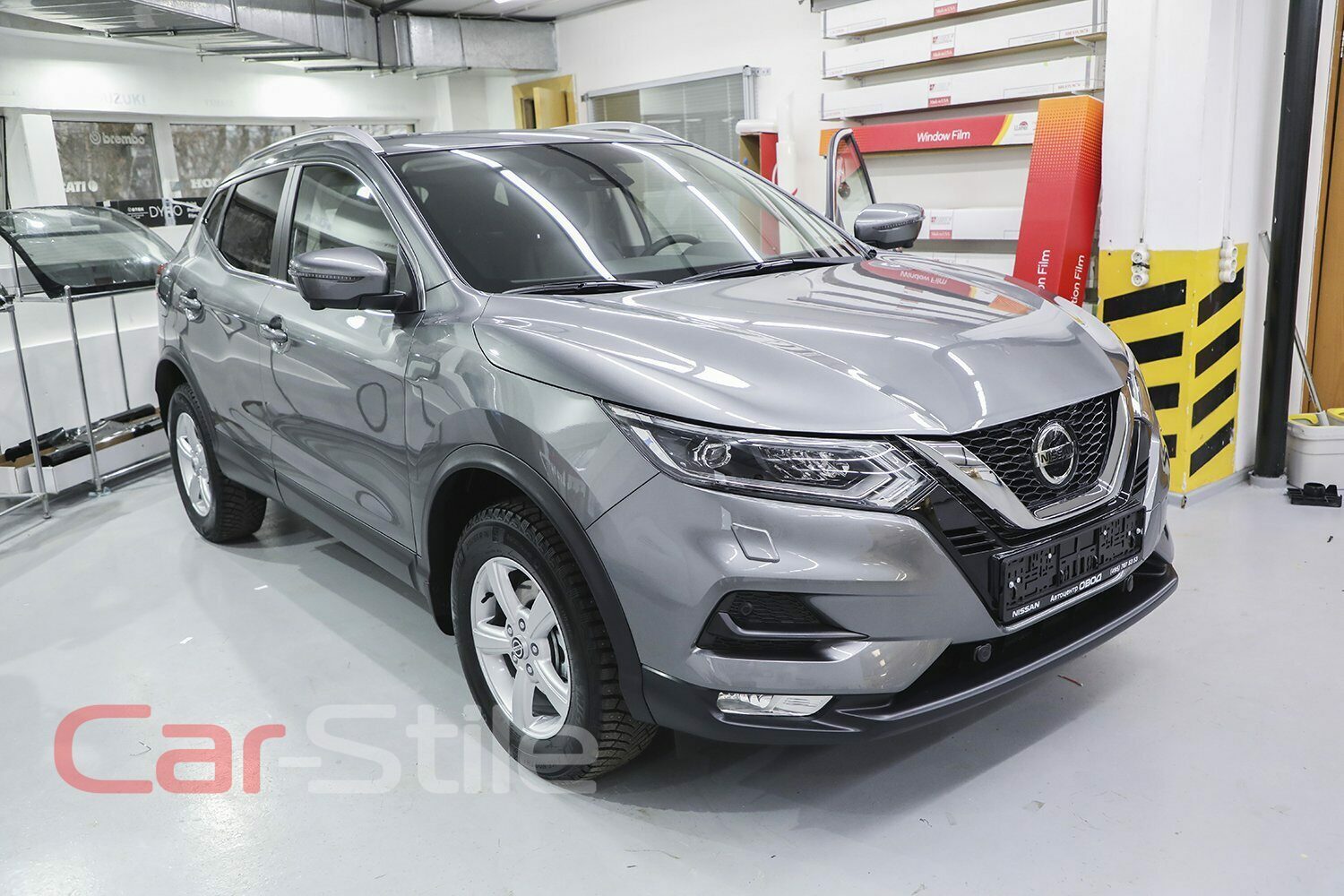 Нанесение керамической защиты на автомобиль Nissan Qashqai