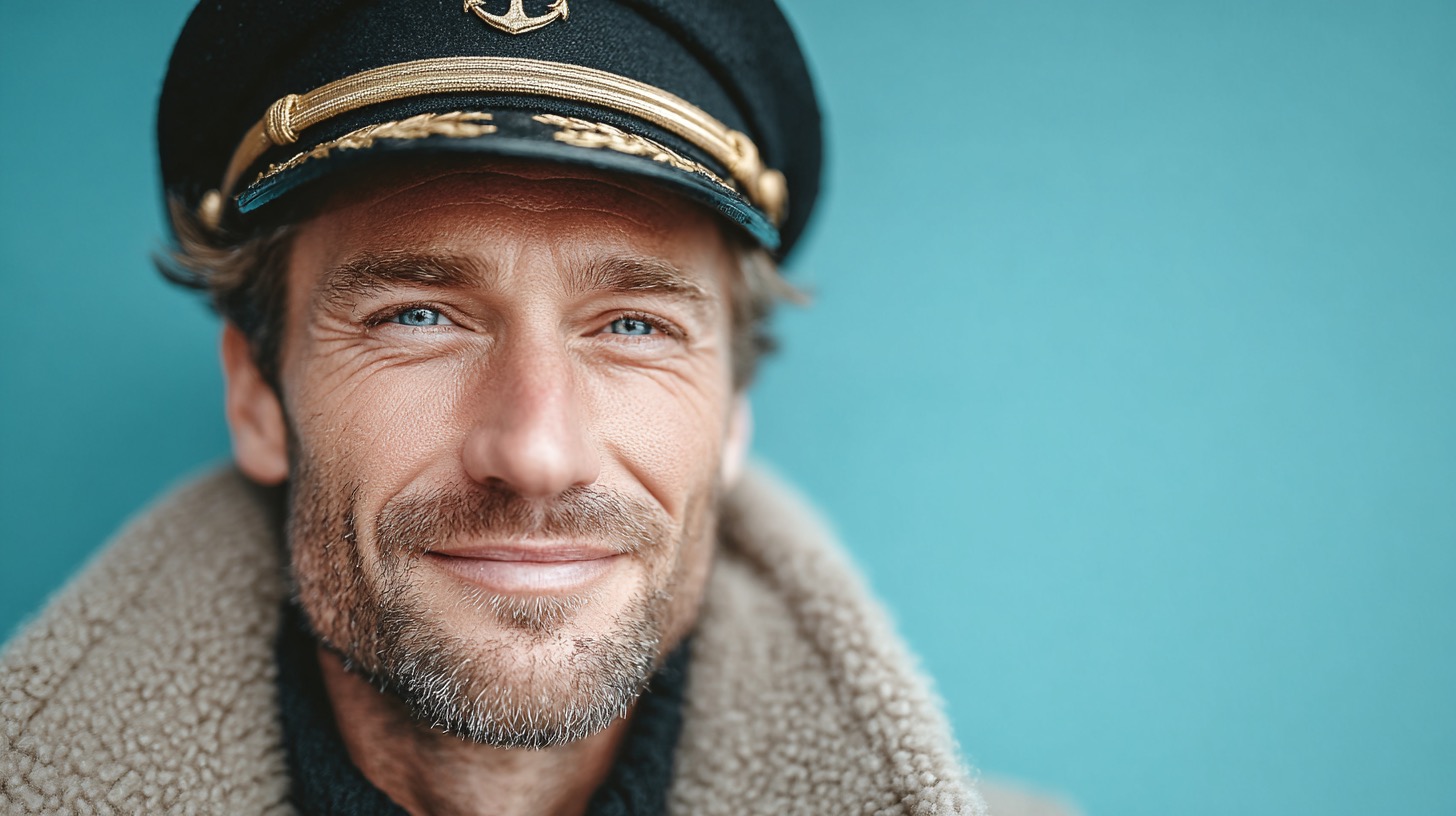 Мужчина в капитанской фуражке — персональная песня на день рождения любимому мужчине