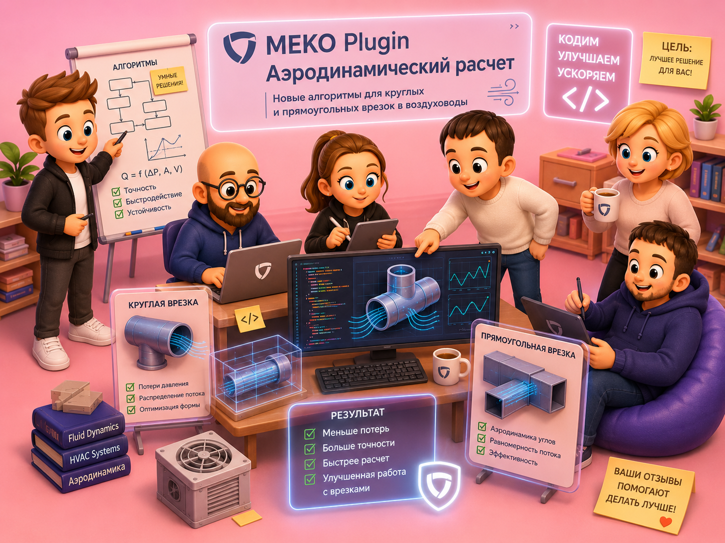 ревит плагин меко revit аэродинамический расчет аэродинамика