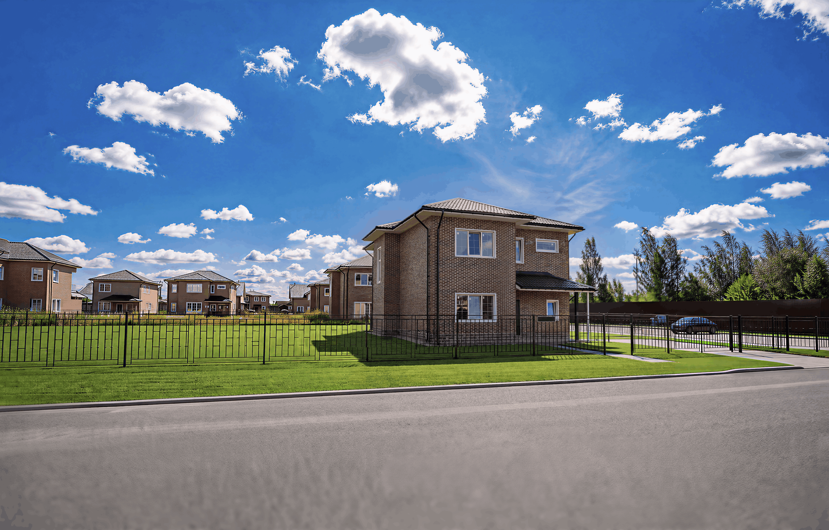 Коттедж 160 м² с навесом в КП Вартемяги ONE