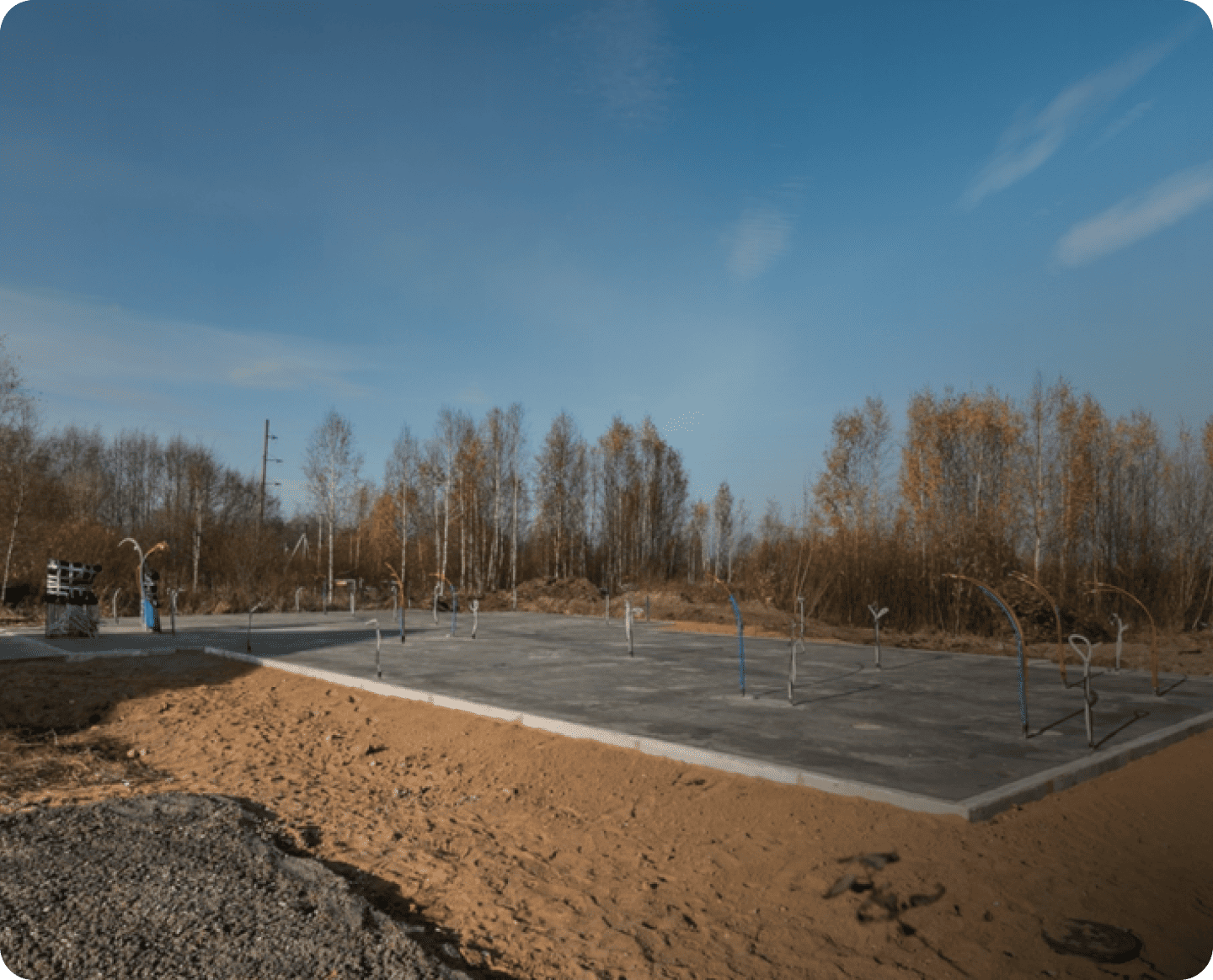 Площадка для монтажа