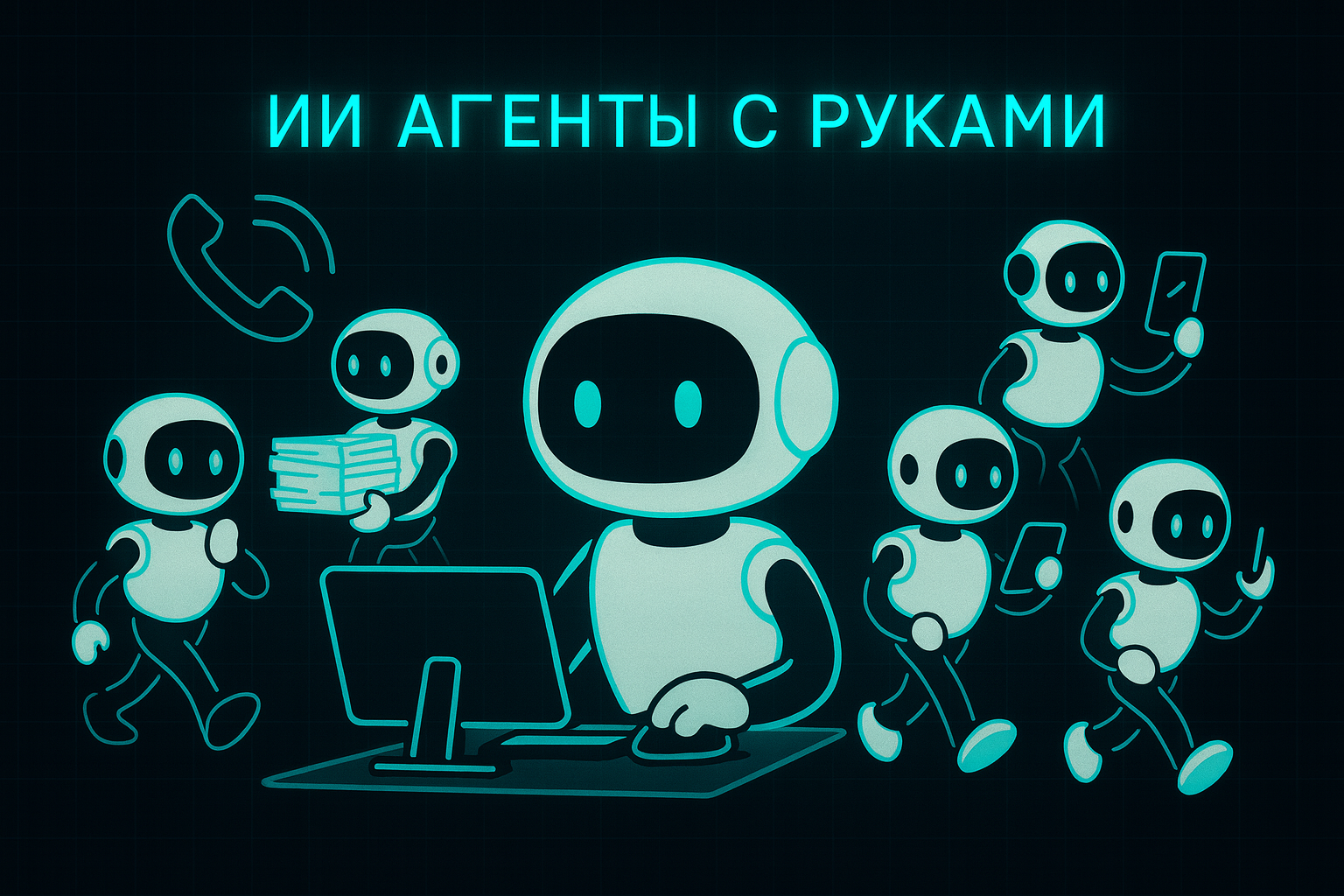 Обложка: ИИ‑сотрудники и рост бизнеса
