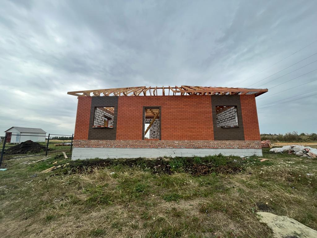 Строительство одноэтажного каменного дома "под ключ" в Пензенской области по индивидуальному проекту