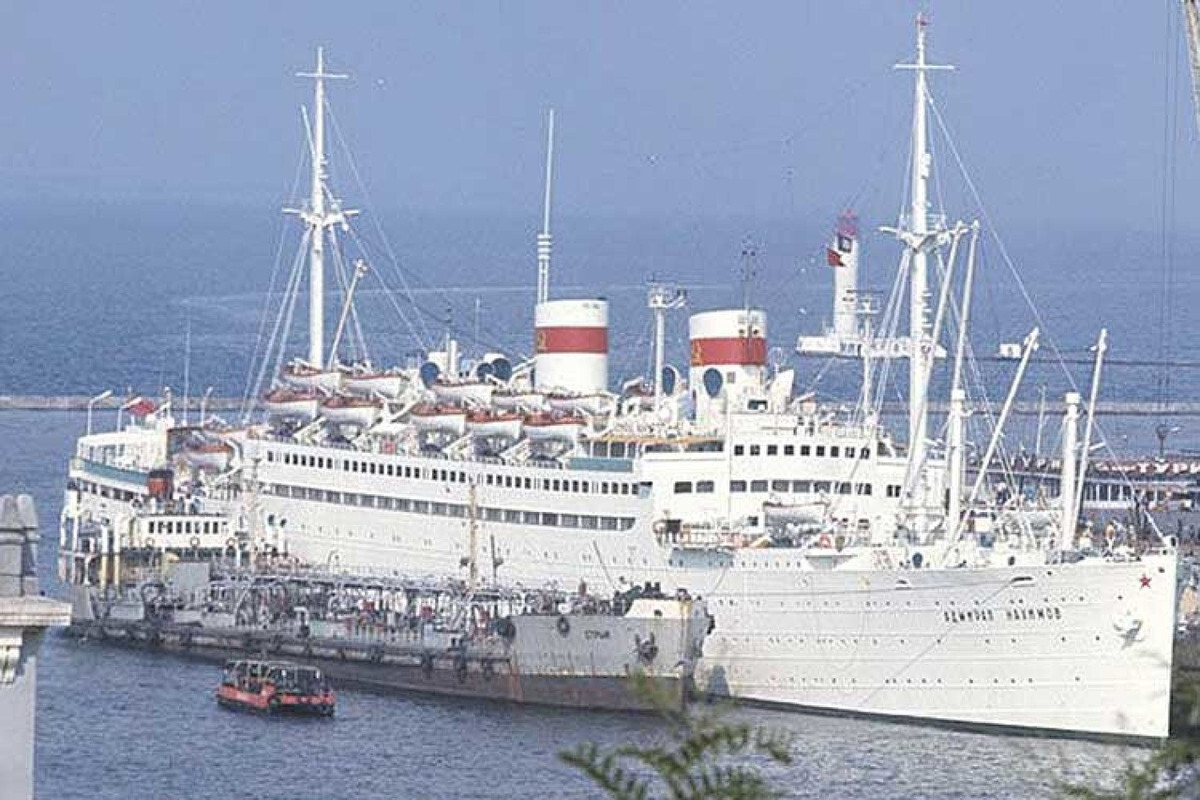 Пассажирский пароход «Адмирал Нахимов», погибший у Новороссийска 31 августа 1986 года.