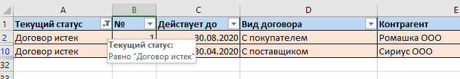 Образец договора в excel