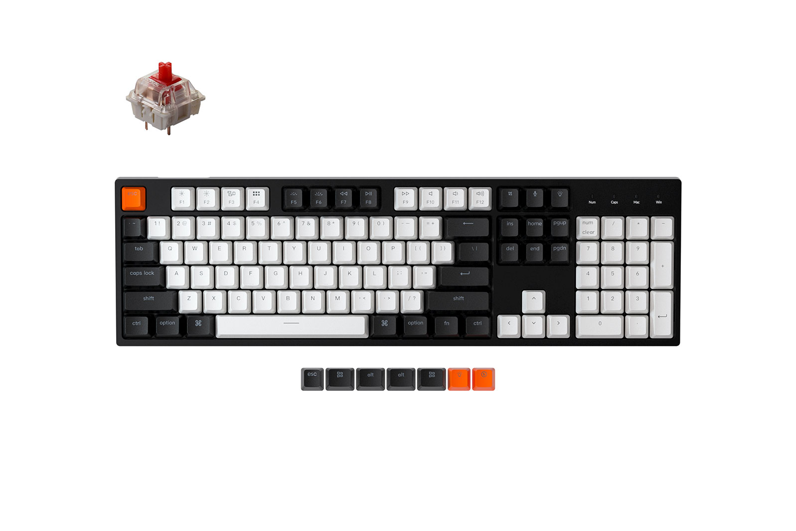 rk61 rgb mechanical keyboard