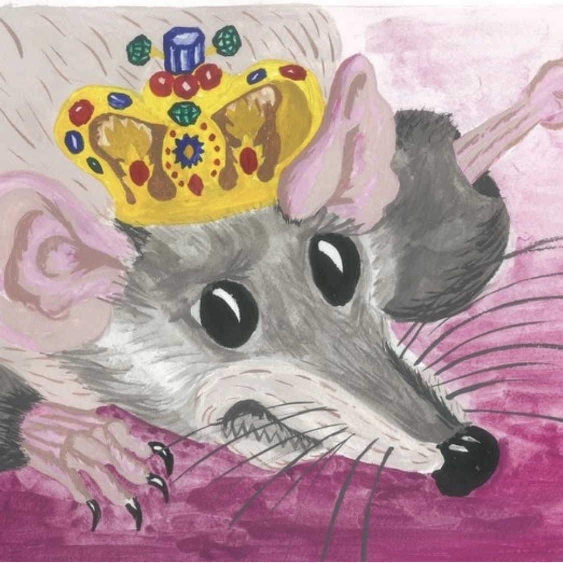 Мышиный король рисунок