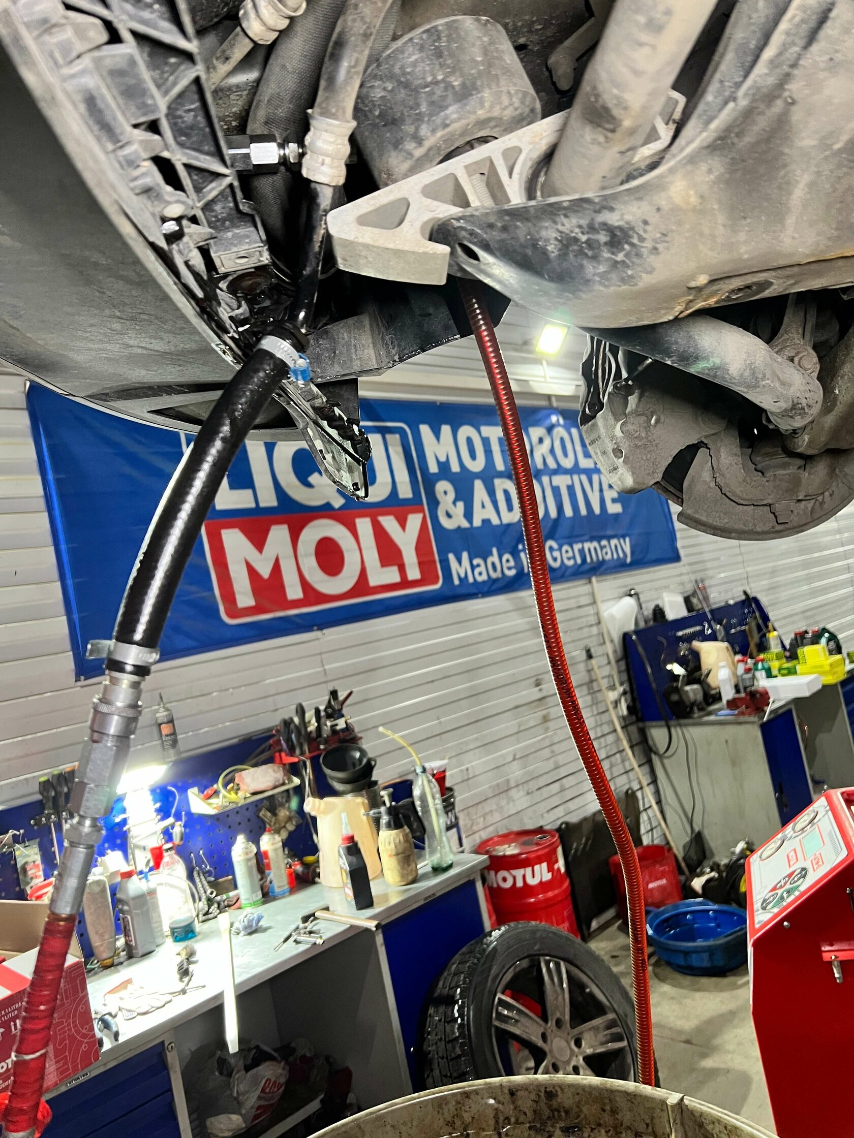 Установка Motul Evo для АКПП Aisin