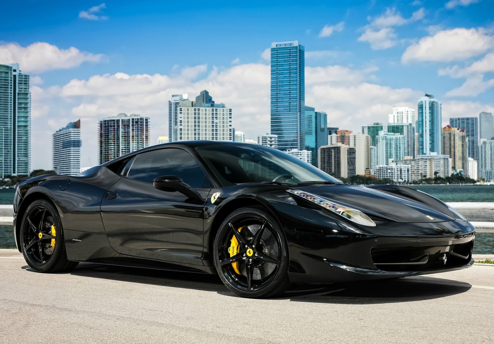 Ferrari 458 Italia Spider Yellow