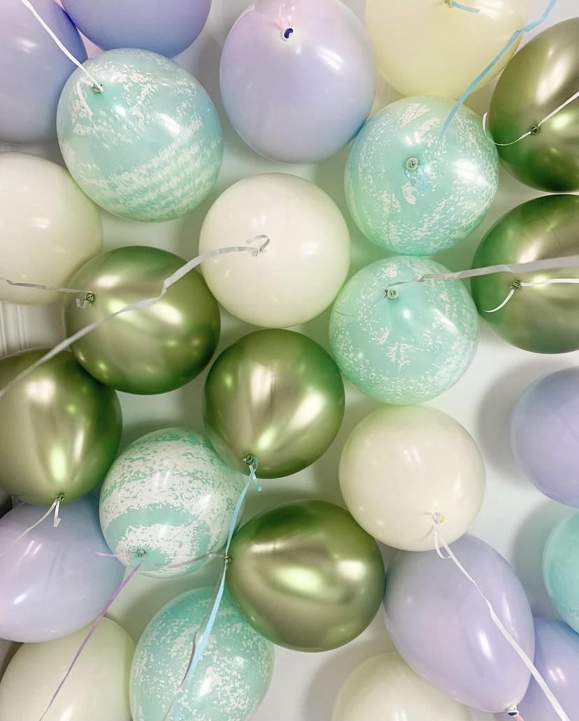 Шары под потолок «Сладкая мята»