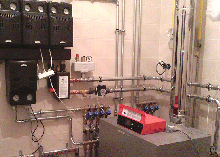 Установлена система умного отопления в крымске