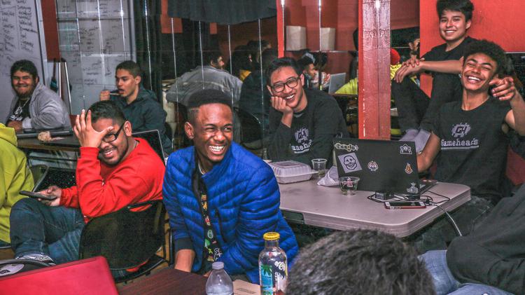 Gameheads has a tech training program that helps low-income youth and youth of color thrive and succeed in technology and video game industries. LAYLA CRATER / GAMEHEADS